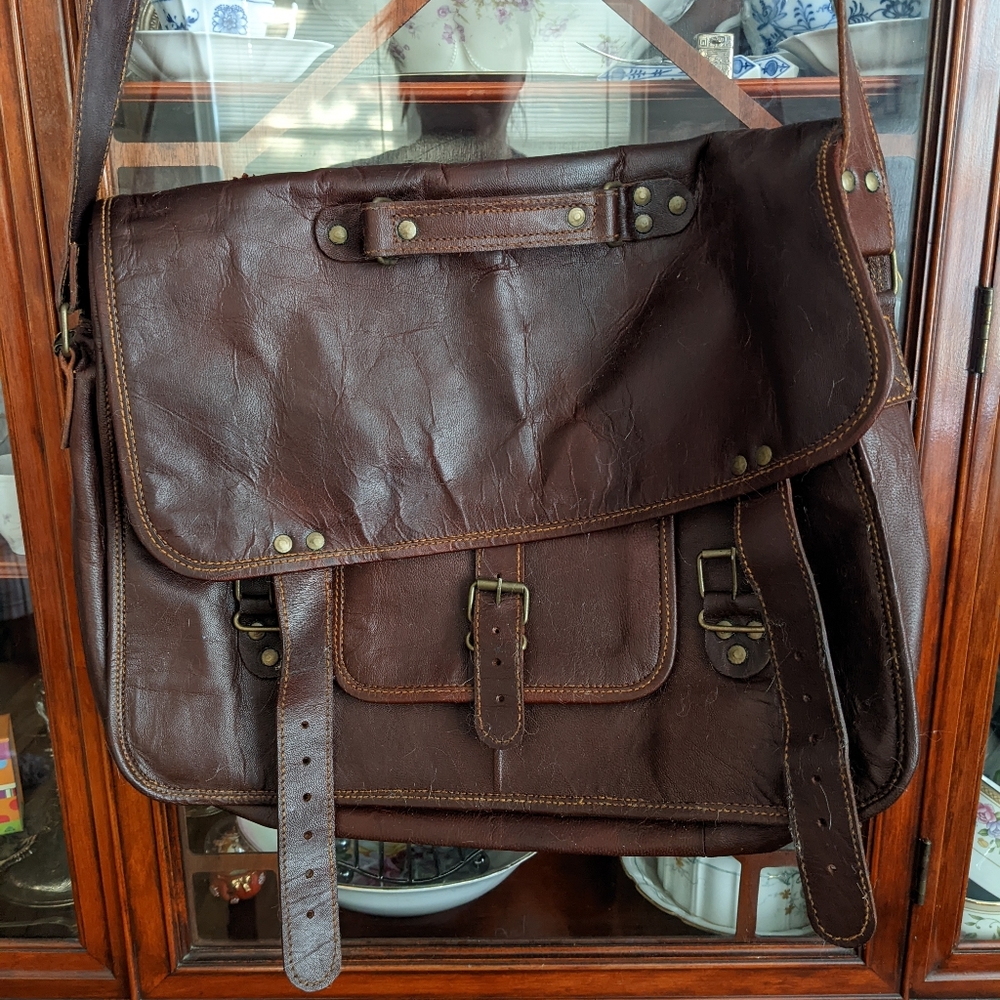 Leather Satchel